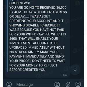 Jangan berinvestasi dengan dia dia scammed