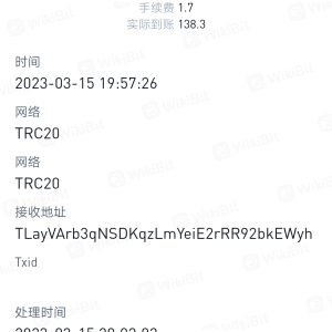 提币不到账